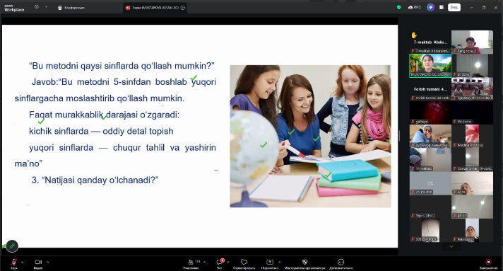 Filologiya yo‘nalishidagi pedagoglar uchun “Meet up” tadbiri bo‘lib o‘tdi